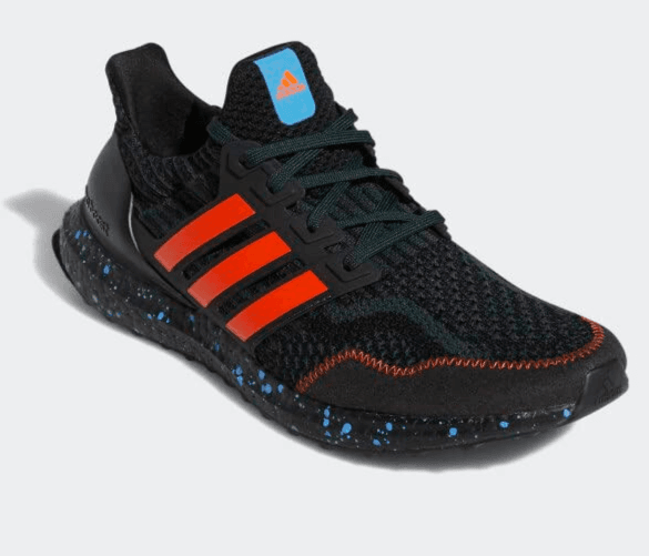 ADIDAS ULTRABOOST 5.0 DNA MEN'S Running shoes Black Green Orange size 9 New - Thumbnail 4