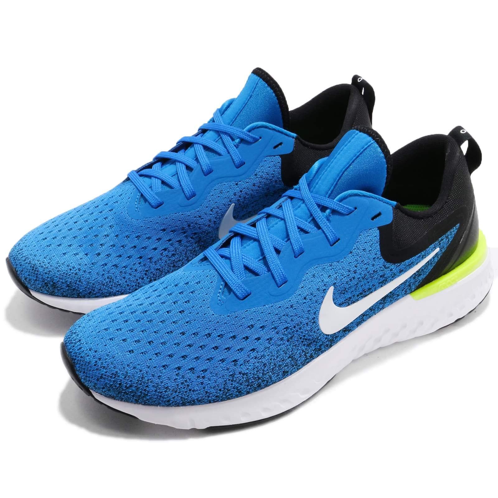 Nike Odyssey React Men’s Running shoes Photo Blue/Black Size 11.5 AO9819-103 NEW - Thumbnail 2