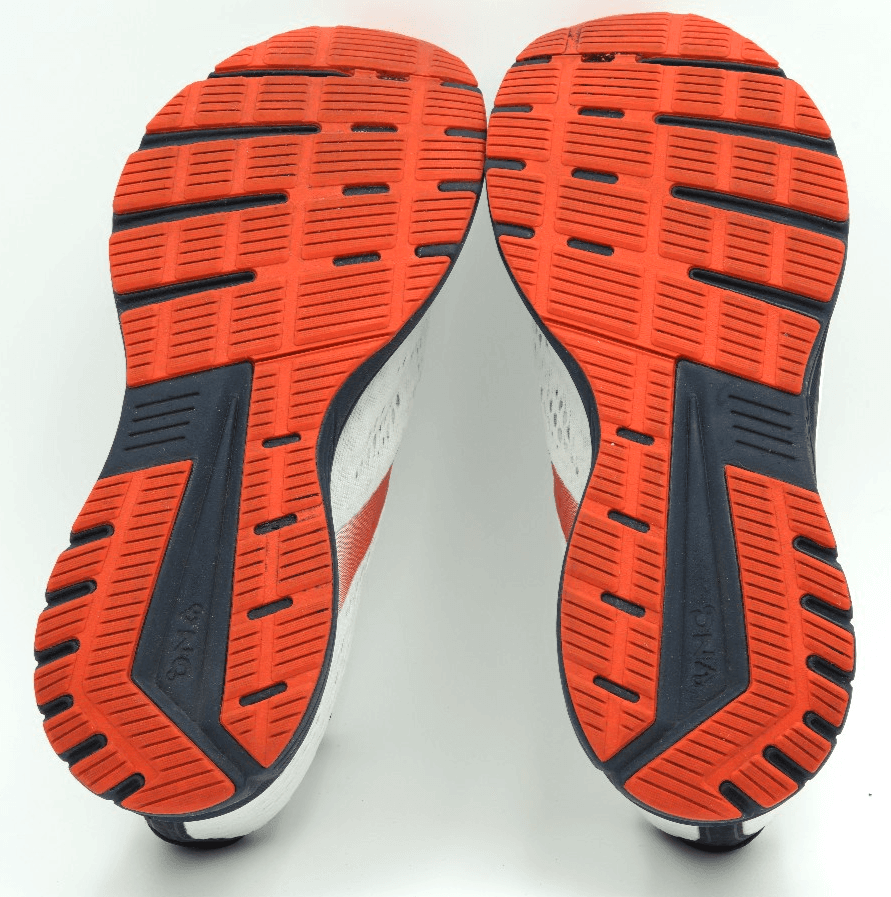 Brooks Anthem 4 Men's Running Shoes White/Navy/Red Clay 10 D (M) - Thumbnail 5