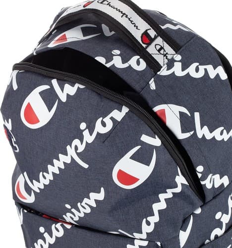 Champion Advocate Backpack Navy Blue Interior laptop compartment Adjust strap - Thumbnail 4