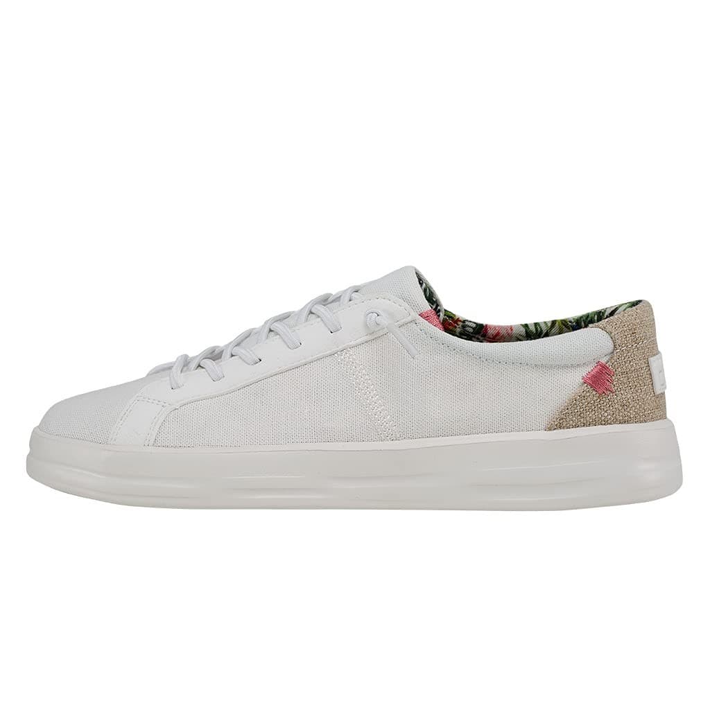 Hey Dude Karina Natural Coconut White Womens Size 9 Slip on Shoes Sneakers - Thumbnail 3