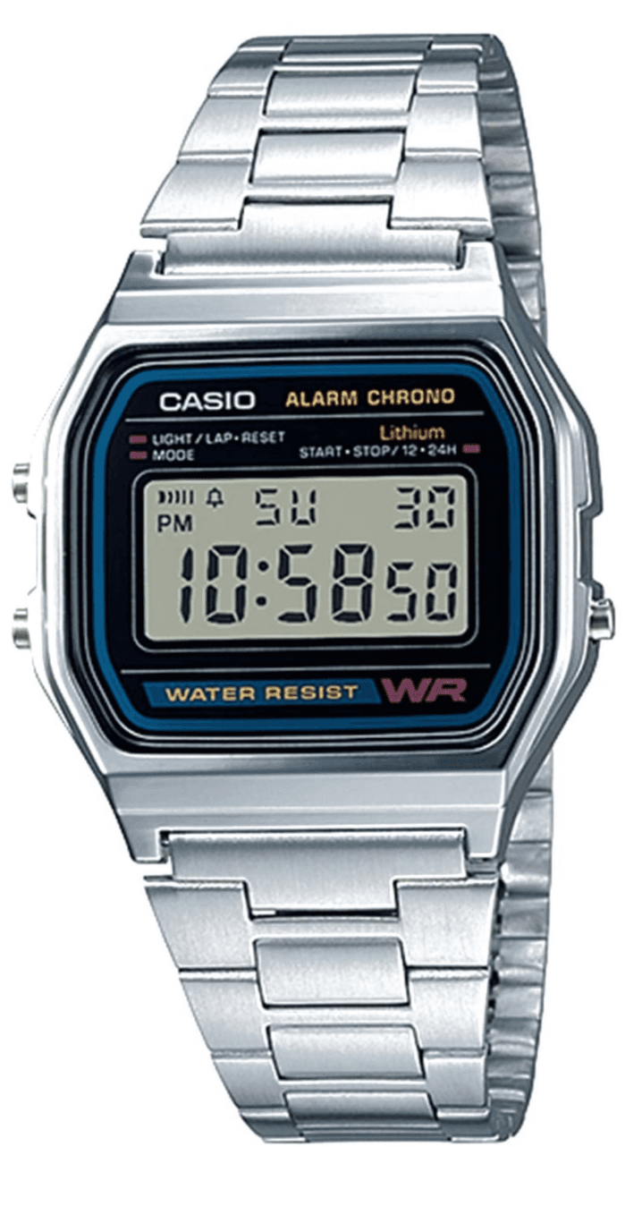 Casio A158WA Series | Unisex Digital Watch | Vintage | WR | 100 SEC Stop Watch - Image 1