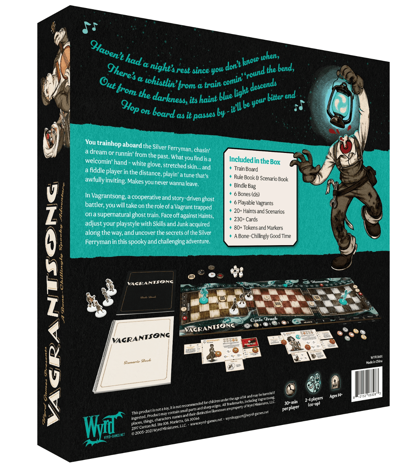 Wyrd Miniatures WYR11601 Vagrantsong Board Game A Bone Chillingly Spooky Adventu - Thumbnail 2
