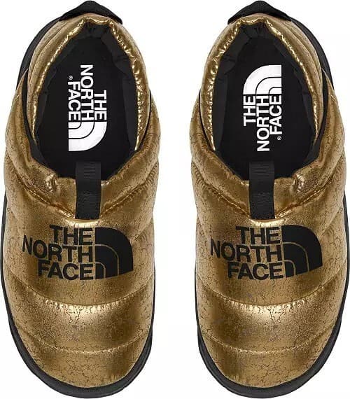 The North Face Nuptse Mule Slippers Goose Down Gold Metallic Women's 9 M - Thumbnail 2