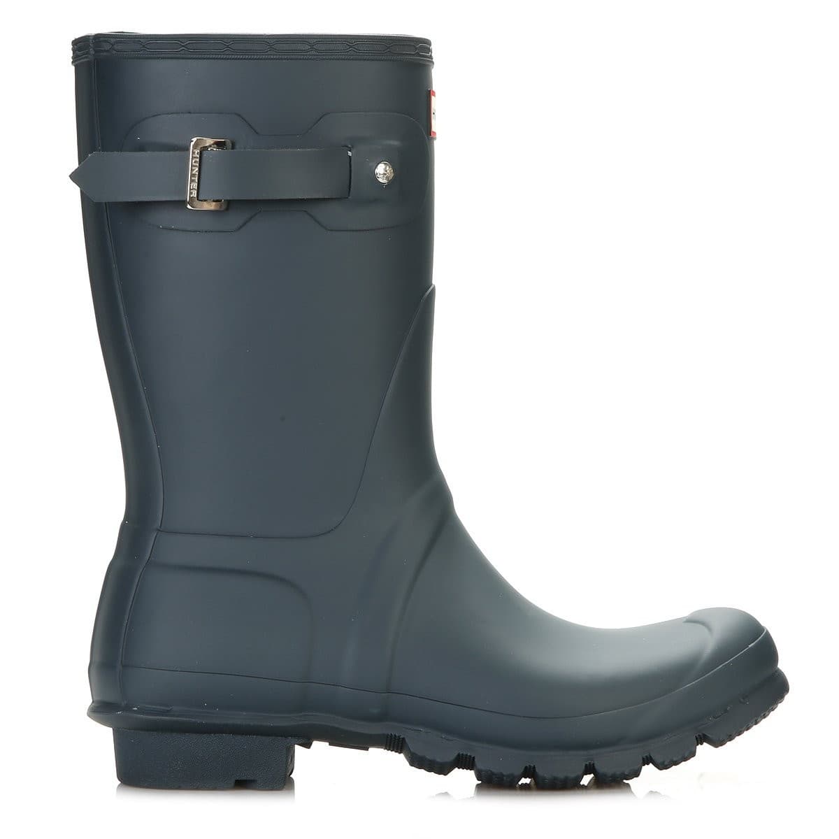 Hunter Women's Original Short Wellington Rain Boots Waterproof Ocean - 10 M - Thumbnail 3