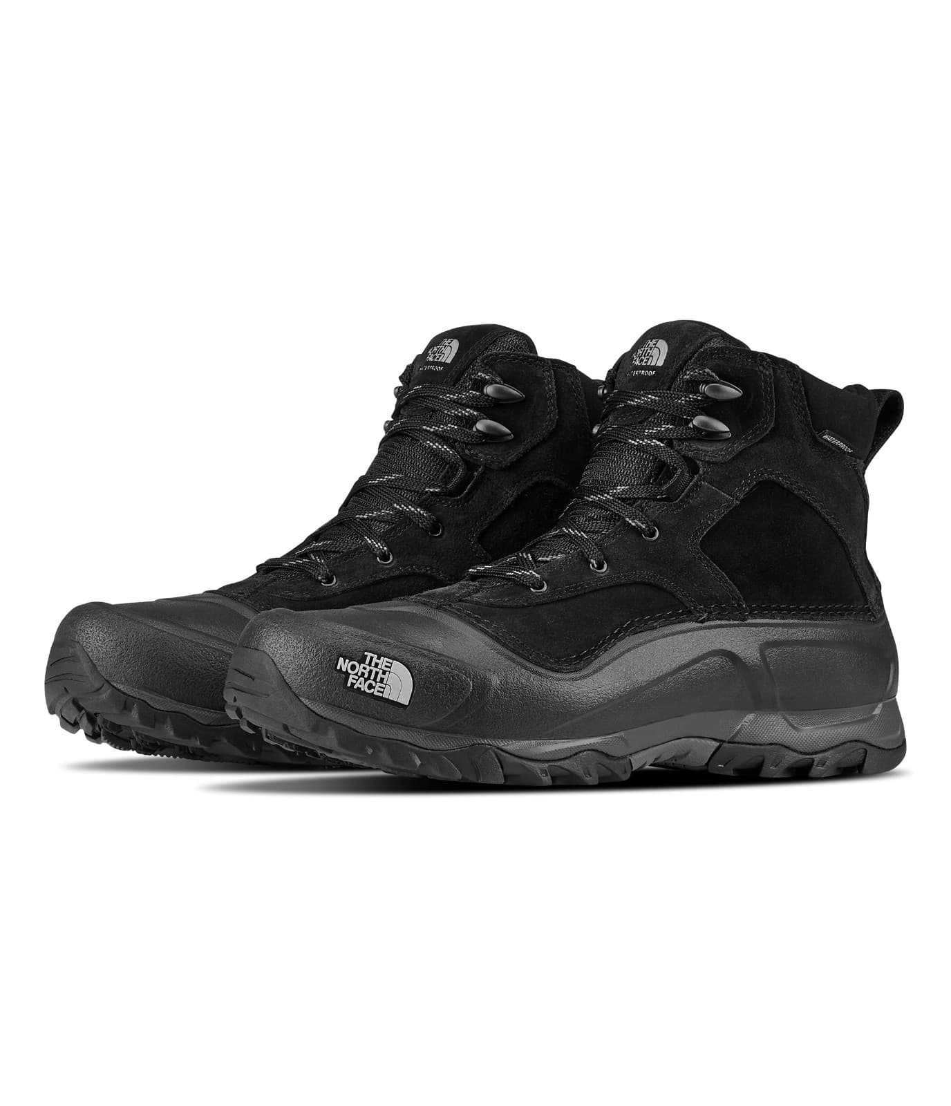 The North Face Mens Boots Snowfuse HeatSeeker Waterproof Insulated Black 13 M - Image 1