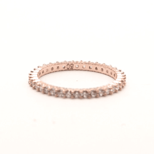 Swarovski Matrix Vittore Ring Circle-Cut Crystals on a Rose Gold Tone Setting 5 - Thumbnail 4