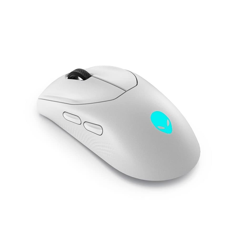 Alienware Tri-Mode AW720M Wireless Gaming Mouse, Optical Sensor, Lunar Light - Image 1