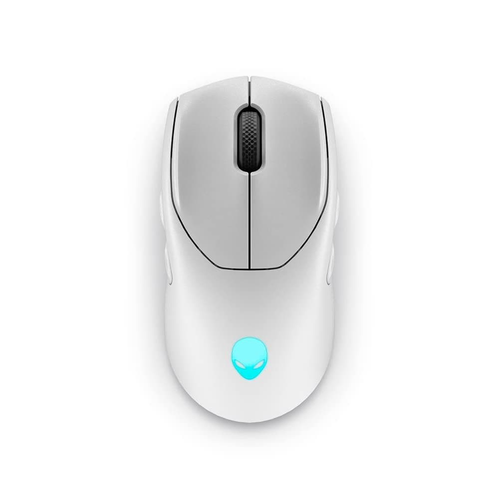 Alienware Tri-Mode AW720M Wireless Gaming Mouse, Optical Sensor, Lunar Light - Thumbnail 2