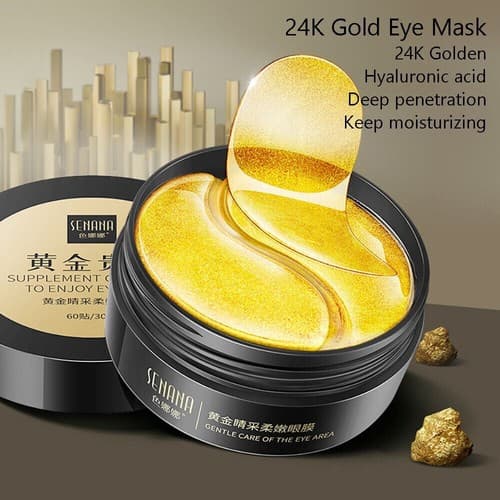 60 PCS Collagen Eye Patches Anti Aging ,Wrinkles Dark Circles Eye Bags Moistrize - Thumbnail 2