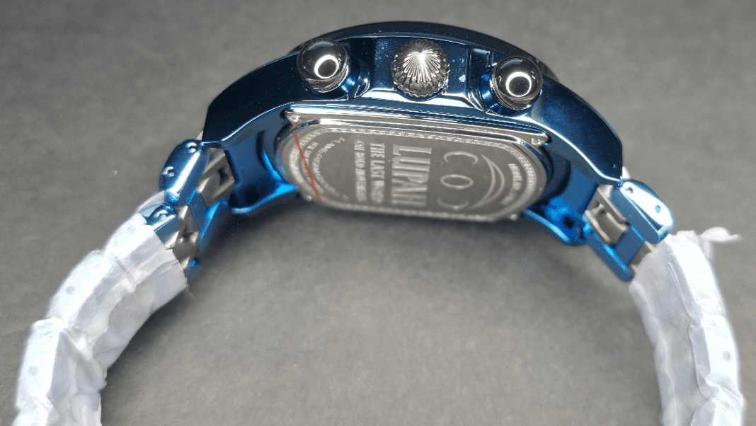 INVICTA WATCH LUPAH w/ Mother of Pearl 44.5mm Z60 Swiss Dial Ice Blue, Gunmetal - Thumbnail 6