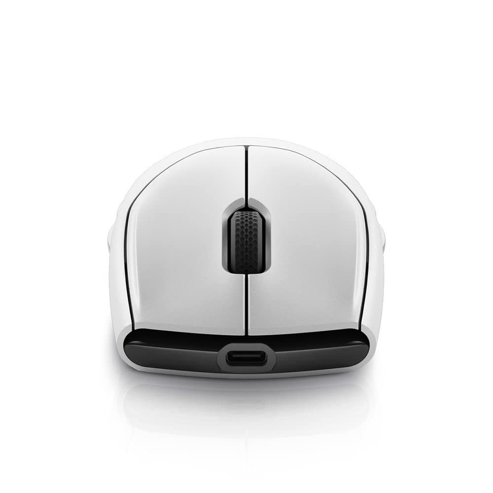Alienware Tri-Mode AW720M Wireless Gaming Mouse, Optical Sensor, Lunar Light - Thumbnail 4