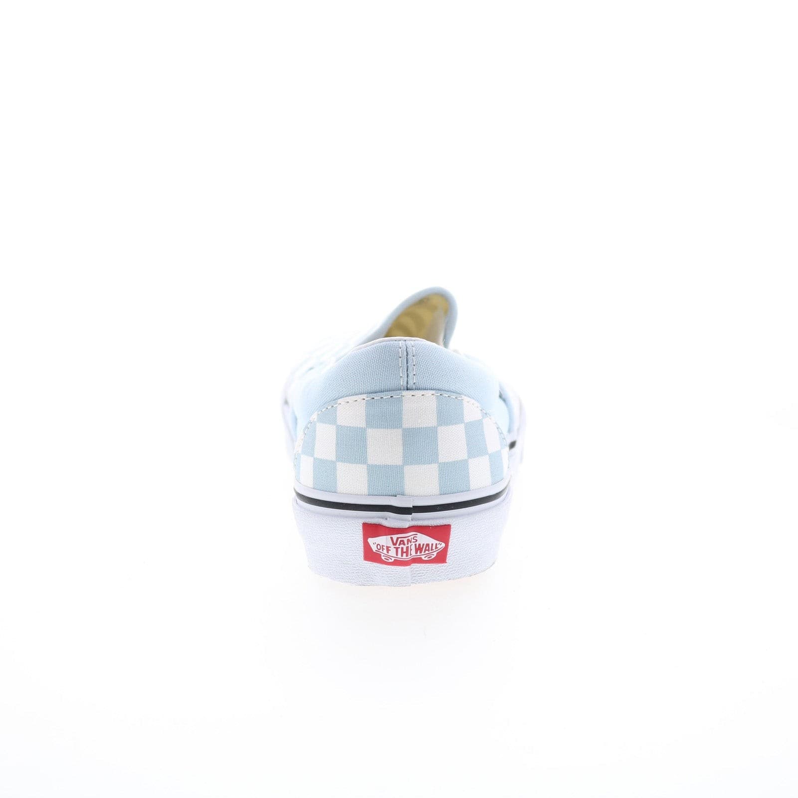 Vans Classic Slip-On Checkerboard baby blue /True White Men's 7, Women's 8.5 M - Thumbnail 10