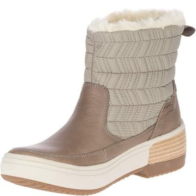 Merrell Women's Haven Bluff Polar Waterproof Winter Boots Brindle 8.5 M - Thumbnail 4