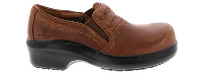 Ariat Expert Safety Work Clog SD Composite Toe Shoe Women Brown Leather 8.5 Wide - Thumbnail 6
