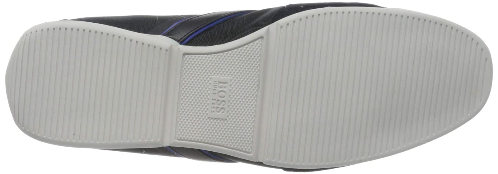 HUGO BOSS MENS BLACK BLUE SHOES MEN SATURN LOWP MX A 50471235 Size 10 M - Thumbnail 8