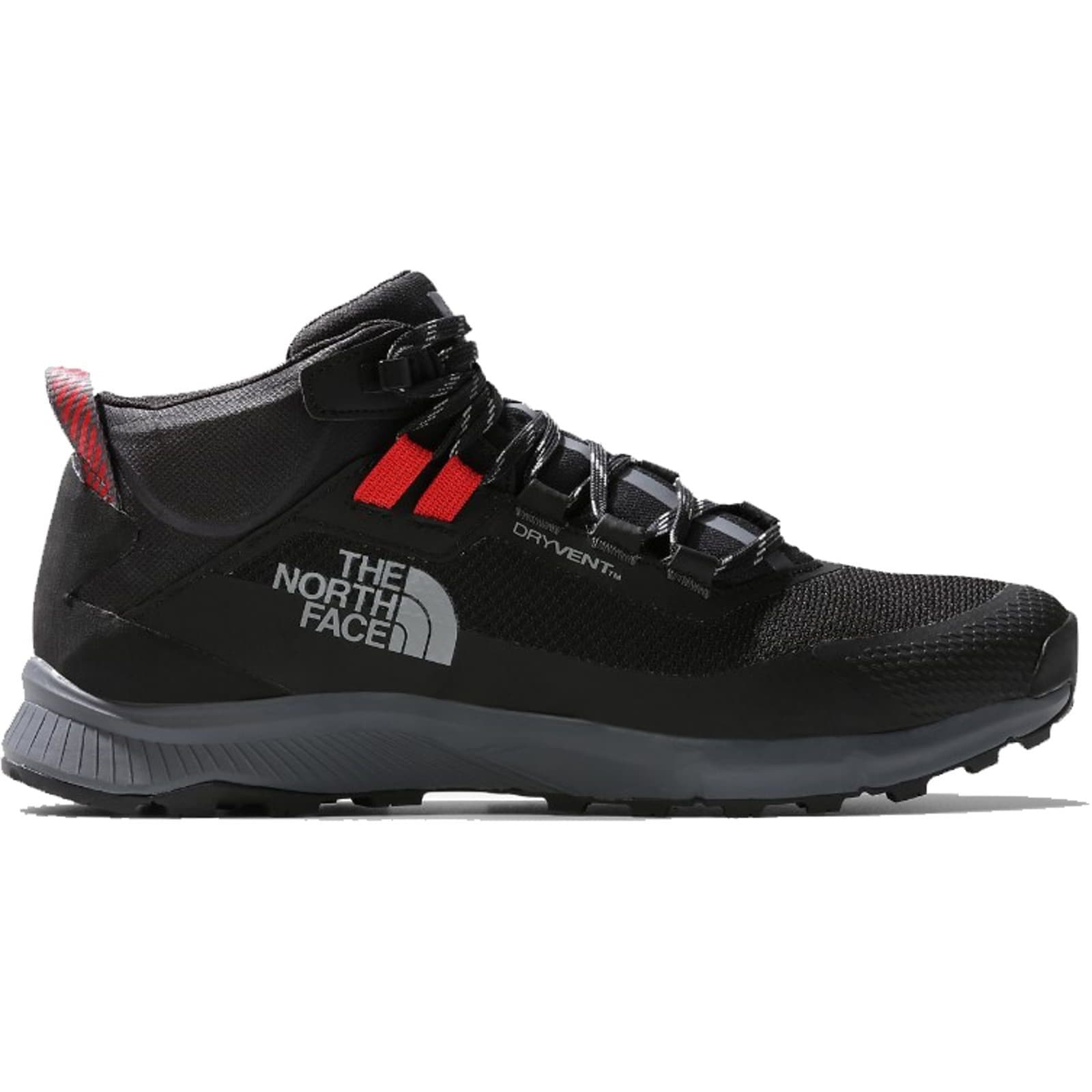 The North Face Cragstone Mid WP Hiking Sneaker Men’s TNF Black Vanadis Grey 11 M - Thumbnail 2