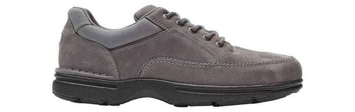 Rockport Men's Eureka Walking Casual Shoes , Steel Grey Nubuck, 11.5 M - Thumbnail 2