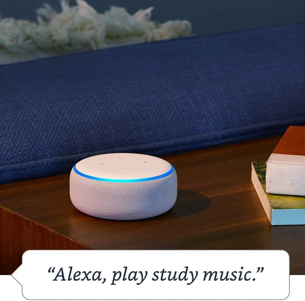 NEW Amazon ECHO DOT Smart Speaker 3rd Gen Charcoal & Power Adapter Sealed in Box - Thumbnail 4
