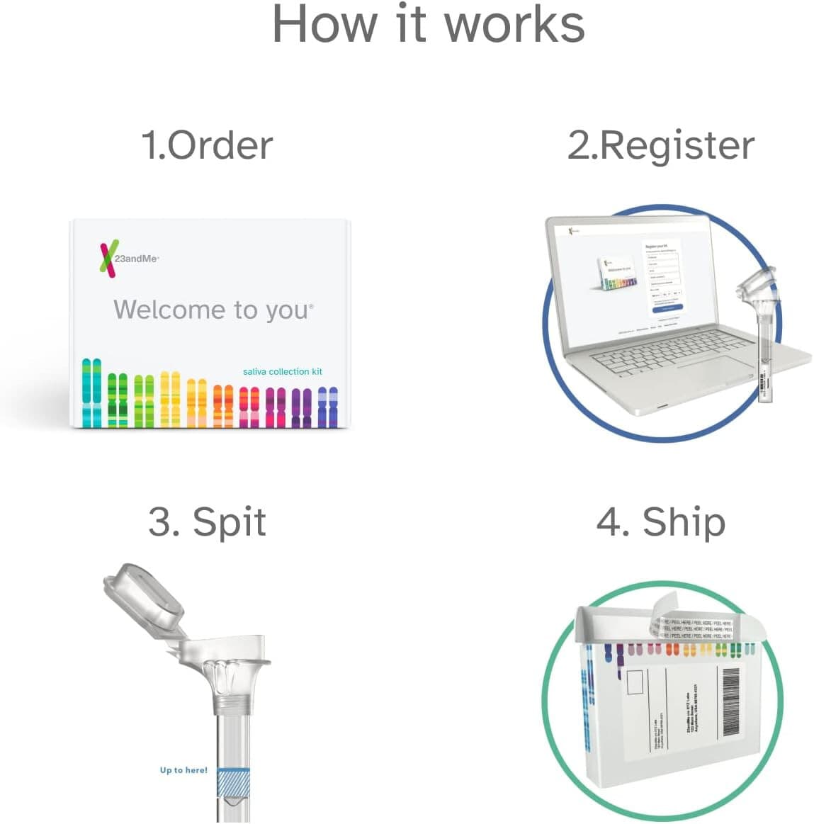23andMe Ancestry Service DNA Test Kit with Personalized Genetic Reports - Thumbnail 3