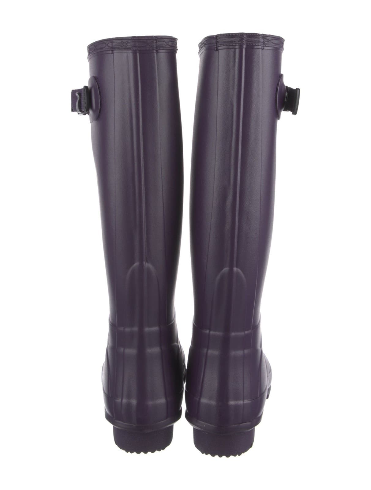 Hunter Original Field Women's Waterproof Rain Boot PURPLE Size 9 US - Thumbnail 3