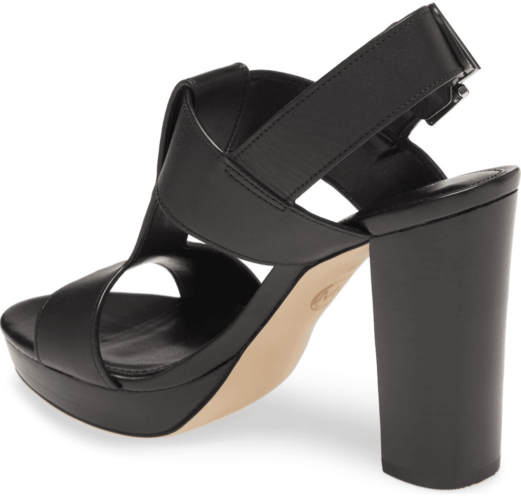 Michael Kors Size 9 M Becker T-Strap Sling back Sandals Women - Thumbnail 3