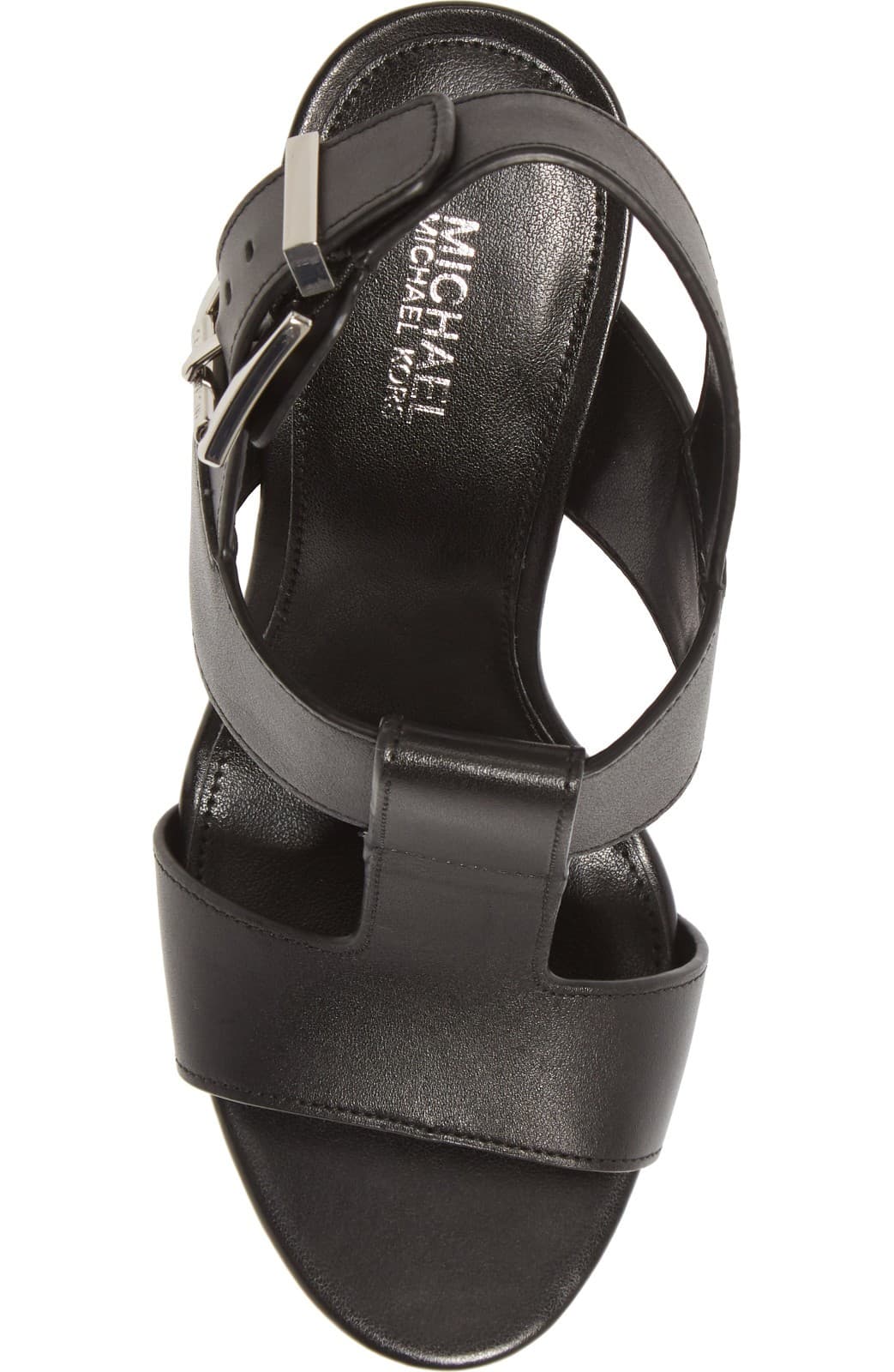 Michael Kors Size 9 M Becker T-Strap Sling back Sandals Women - Thumbnail 4
