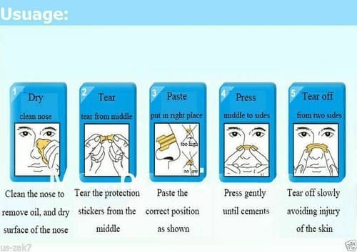 120 Pcs Flexible Better Breathe and Reduce Snoring Non-Woven Small Nasal Strips - Thumbnail 3