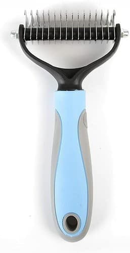 Undercoat Rake Pet Dog Cat Grooming Brush Long Haired Dematting Deshedding Tool - Thumbnail 7