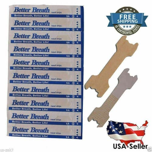 120 Pcs Flexible Better Breathe and Reduce Snoring Non-Woven Small Nasal Strips - Image 1