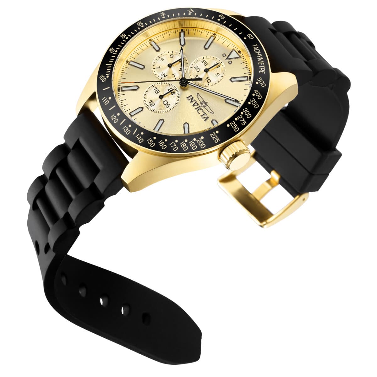 Invicta Aviator Nomad Men's Watch - 45mm, Black - Thumbnail 9