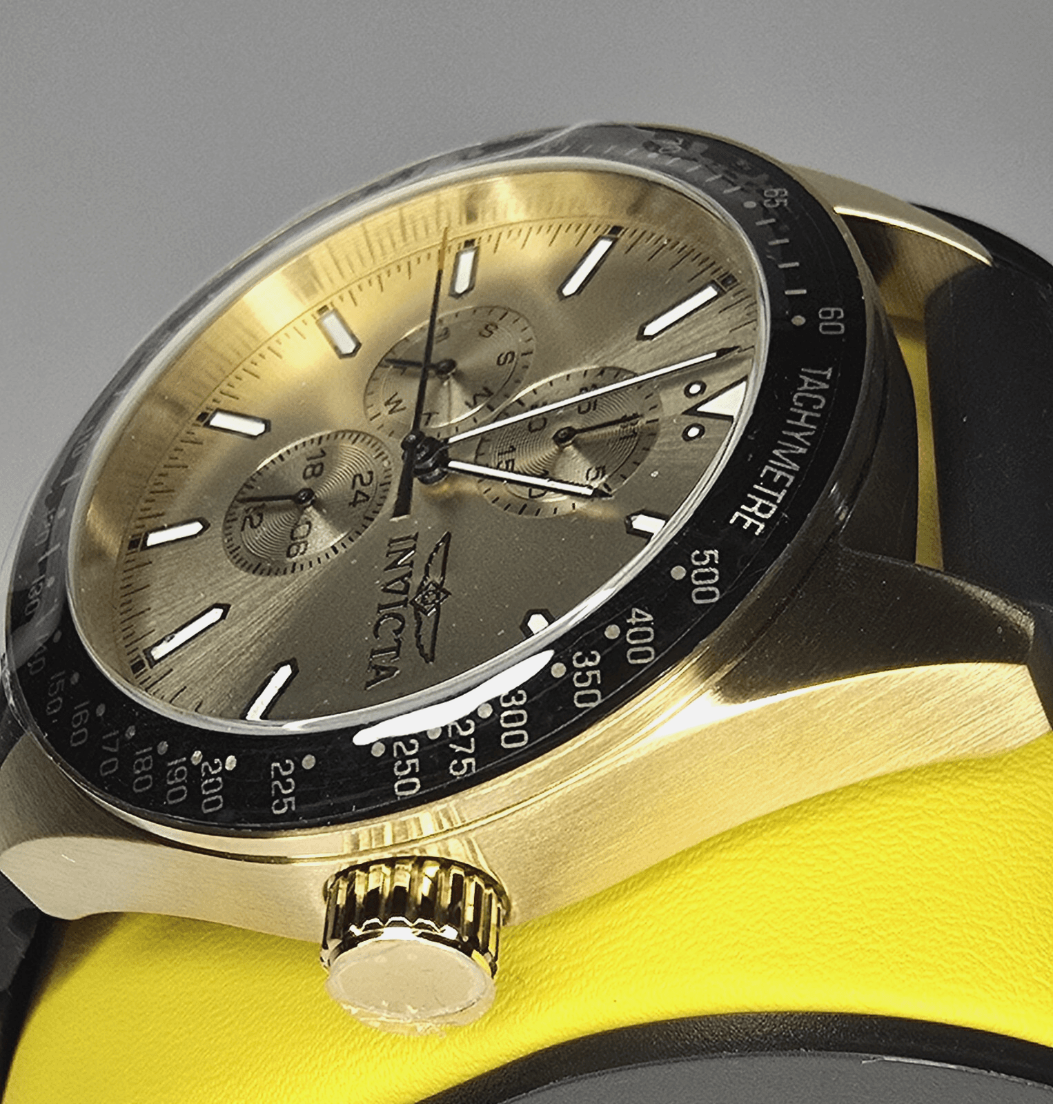 Invicta Aviator Nomad Men's Watch - 45mm, Black - Thumbnail 4