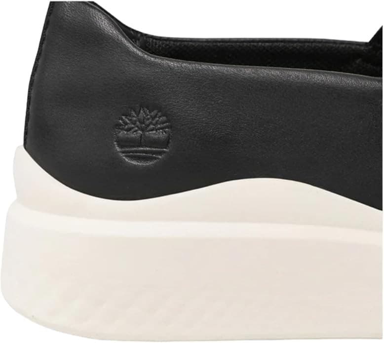 Timberland Nite Flex Slip-On Black Full Grain Leather Women size 9.5 US - Thumbnail 4