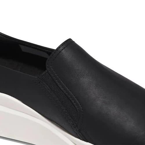 Timberland Nite Flex Slip-On Black Full Grain Leather Women size 9.5 US - Thumbnail 5