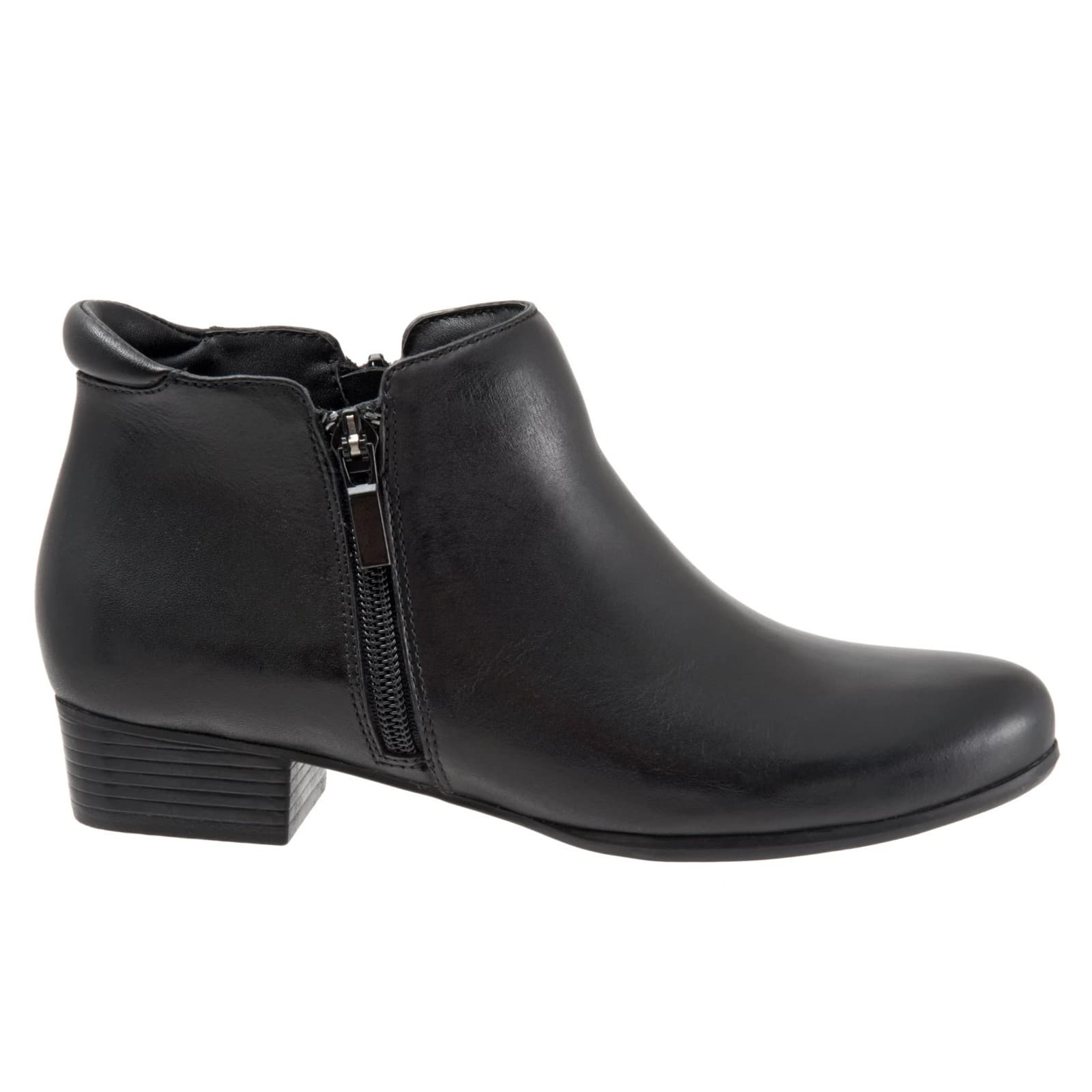 Trotters Women's Major Ankle Bootie, Black, 6.5 Wide - Thumbnail 2