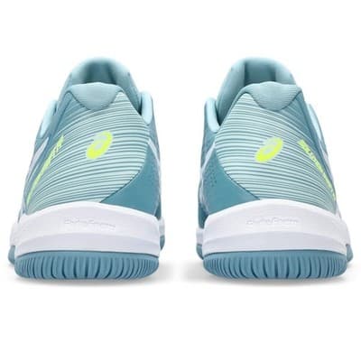 ASICS Women's Solution Swift FlyteFoam Court Tennis Shoes, 9.5, GRIS Blue/White - Thumbnail 5