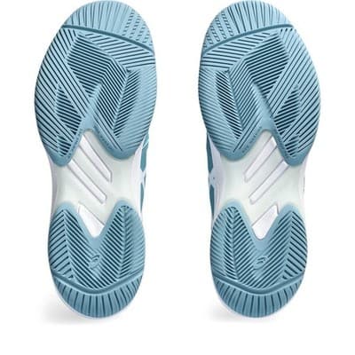 ASICS Women's Solution Swift FlyteFoam Court Tennis Shoes, 9.5, GRIS Blue/White - Thumbnail 7