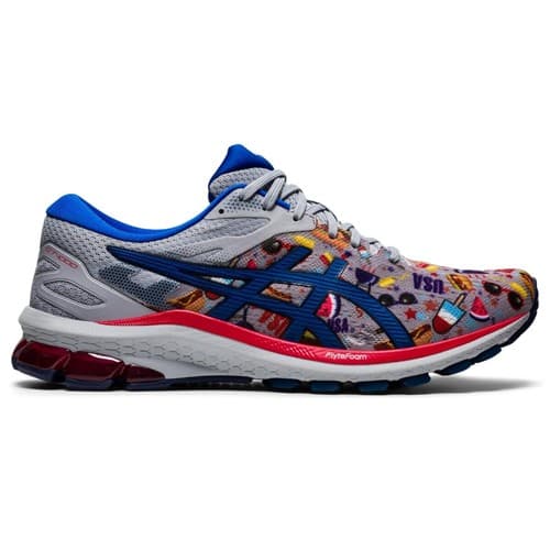 Asics GT-1000 10 Mens Piedmont Grey/Asics Blue 1011B275-020 - Size 11 M US - Thumbnail 2