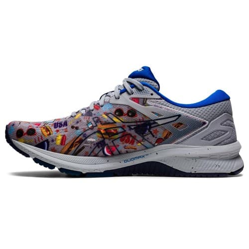 Asics GT-1000 10 Mens Piedmont Grey/Asics Blue 1011B275-020 - Size 11 M US - Thumbnail 3