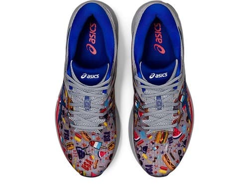 Asics GT-1000 10 Mens Piedmont Grey/Asics Blue 1011B275-020 - Size 11 M US - Thumbnail 5