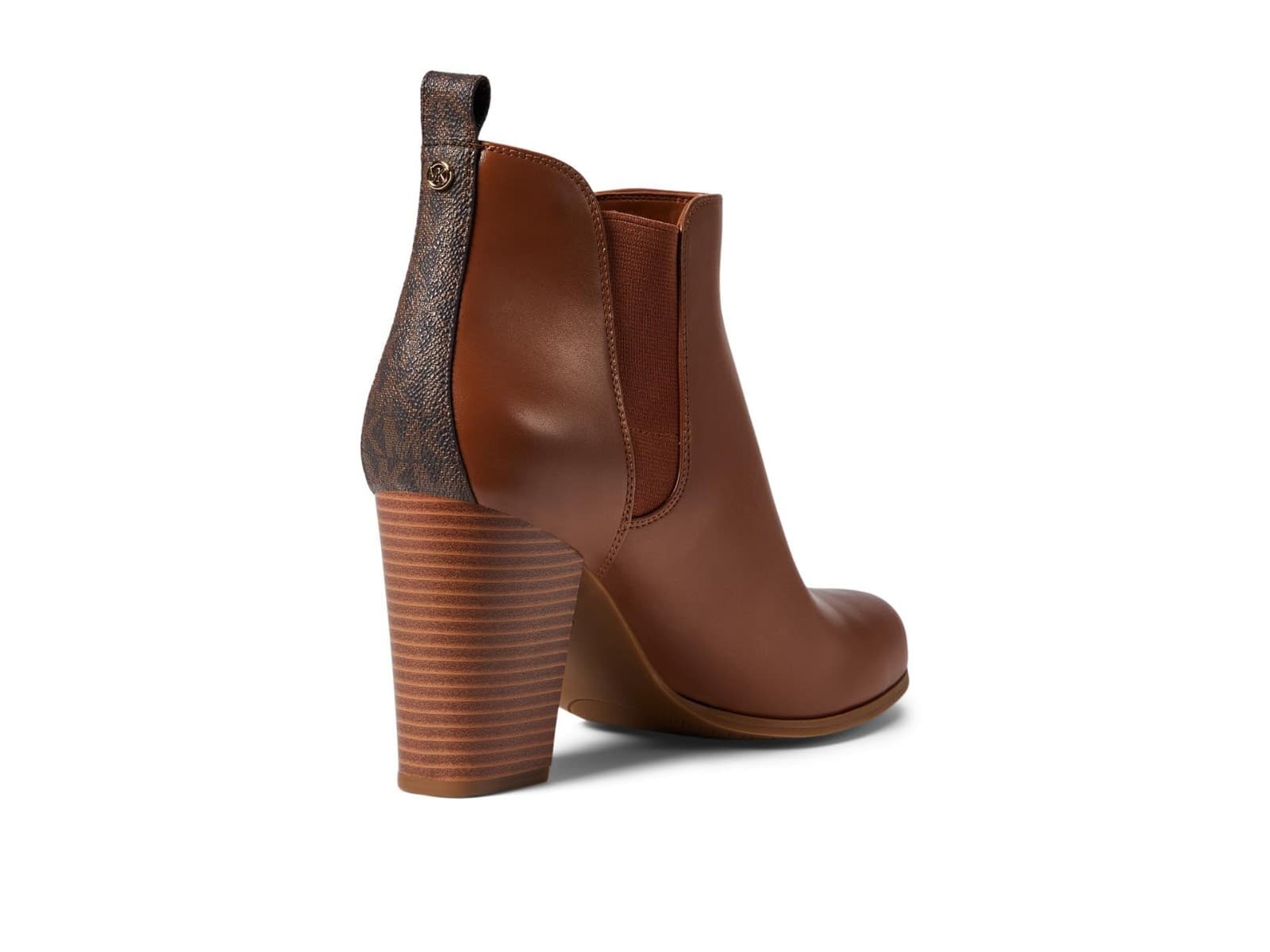 MICHAEL Michael Kors Evaline Pull On Dress Booties Brown Size 6.5 M - Thumbnail 2