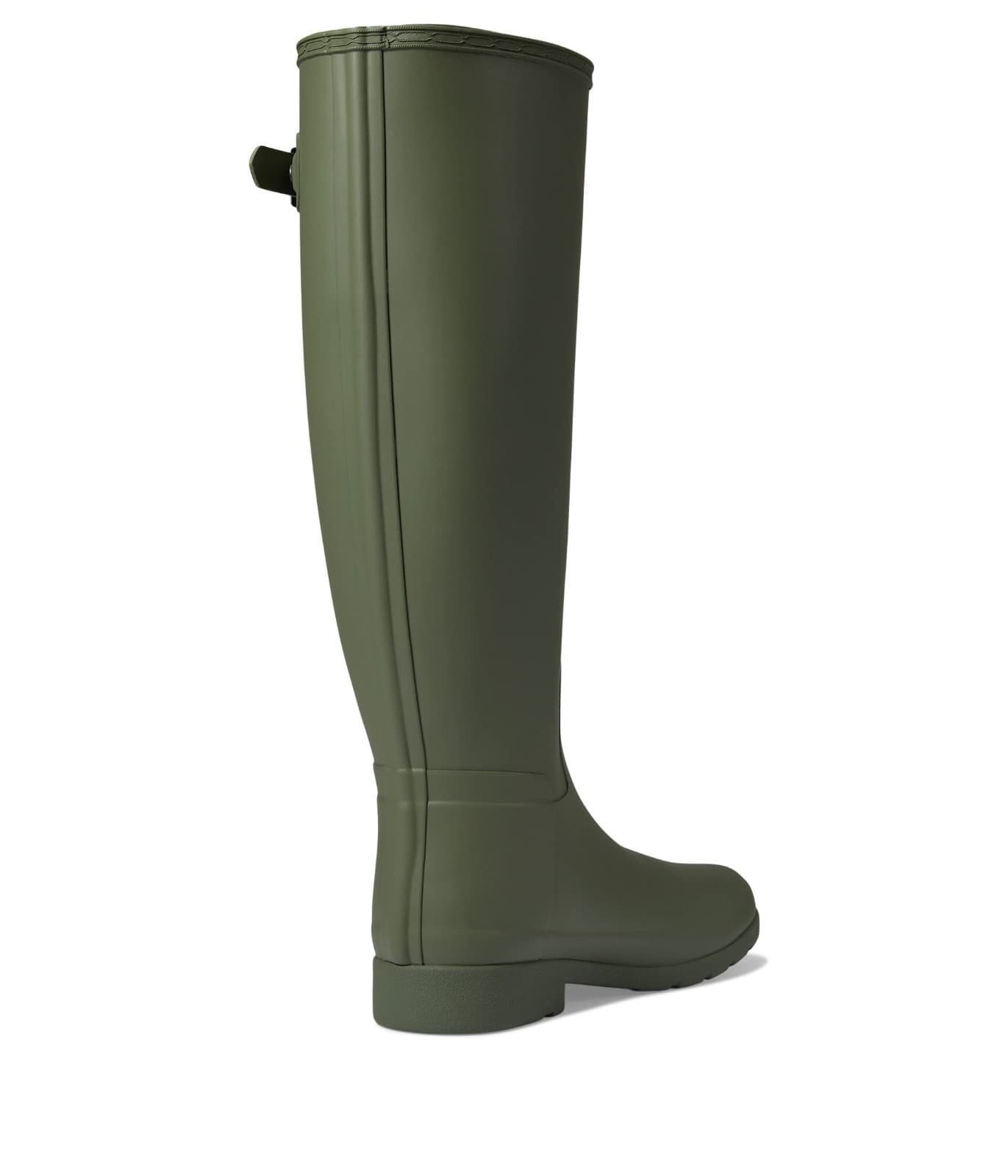 Hunter Original Tall Women's Waterproof Rain Boot Logo Backstrap Lichen Green 11 - Thumbnail 3