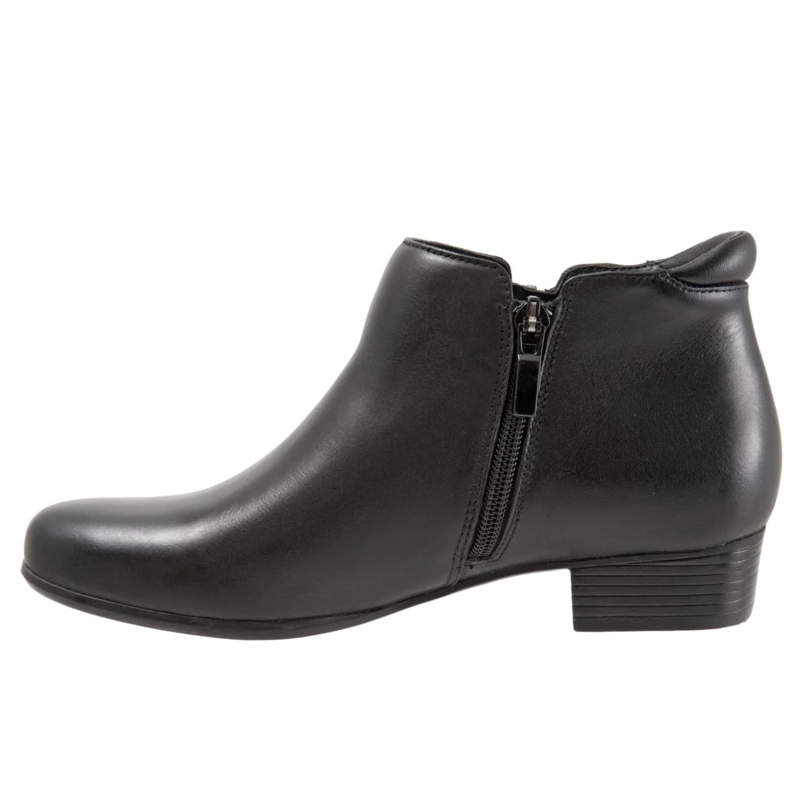 Trotters Women's Major Ankle Bootie, Black, 6.5 Wide - Thumbnail 3