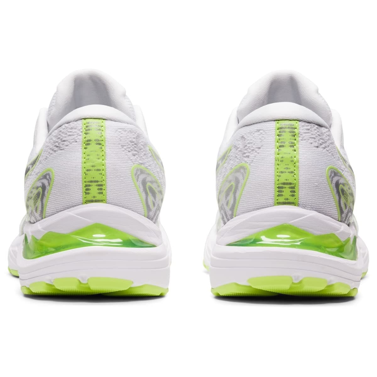 ASICS Women's Gel Cumulus 23 Running Shoes, White/Lime Green 8.5 B - Thumbnail 6