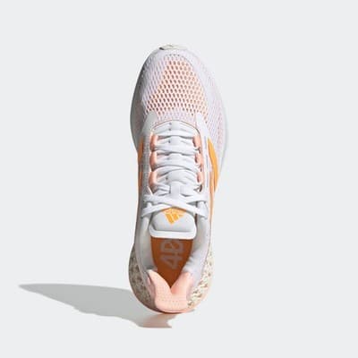 Adidas Women's 4DFwd Pulse "White Flash Orange" GX2984 Size 8 - Thumbnail 7