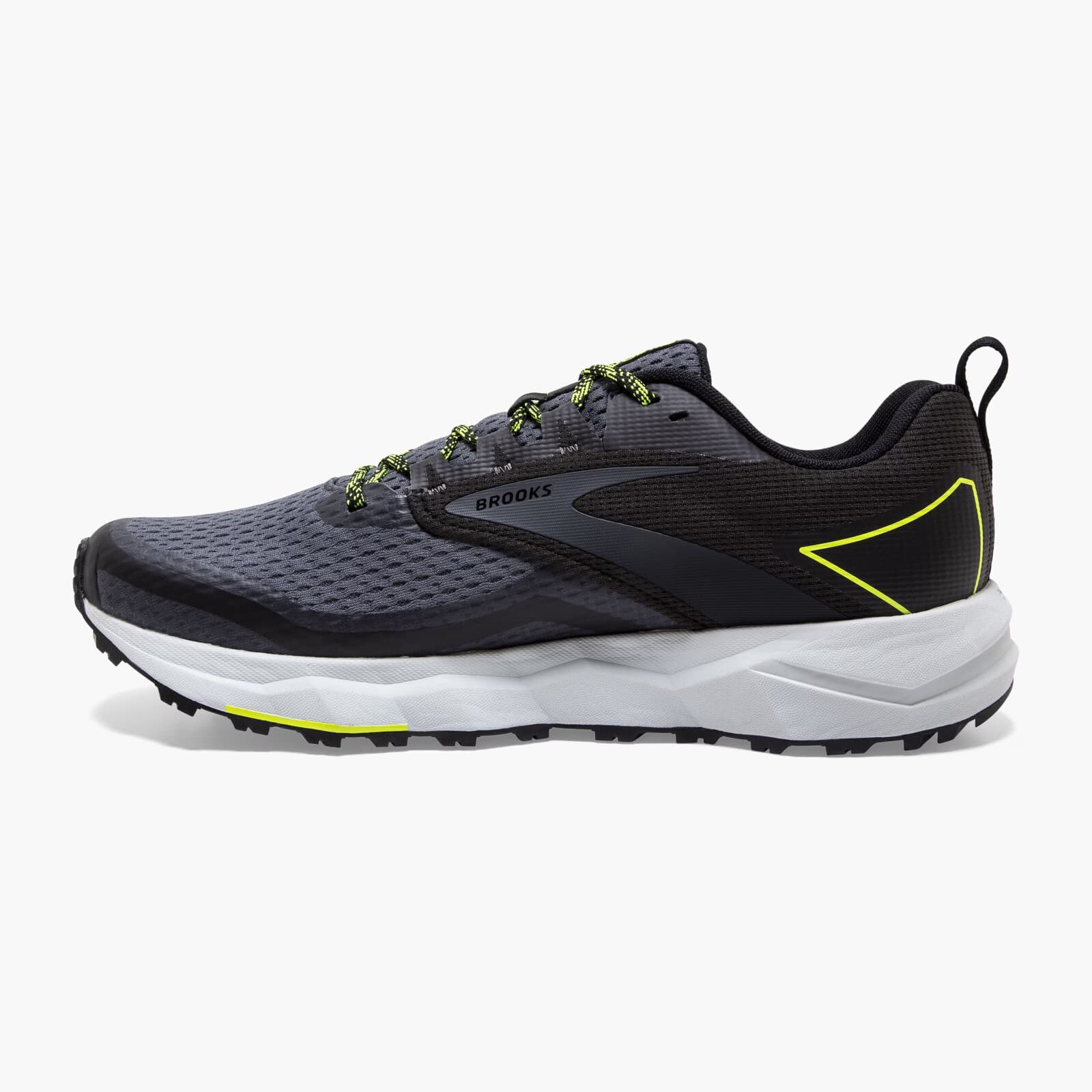 Brooks Divide 2 Trail Running Shoe Black Nightlife MENS SIZE 10.5 D - Thumbnail 4