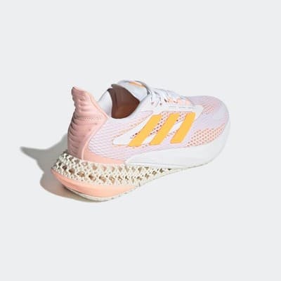 Adidas Women's 4DFwd Pulse "White Flash Orange" GX2984 Size 8 - Thumbnail 4