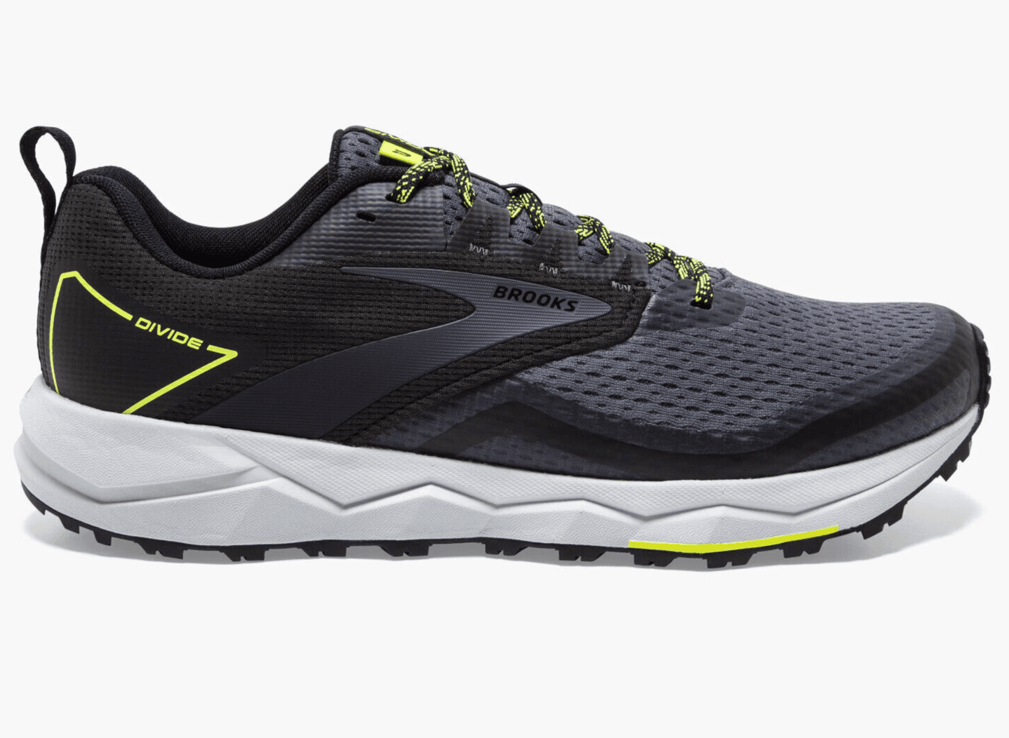 Brooks Divide 2 Trail Running Shoe Black Nightlife MENS SIZE 10.5 D - Thumbnail 2