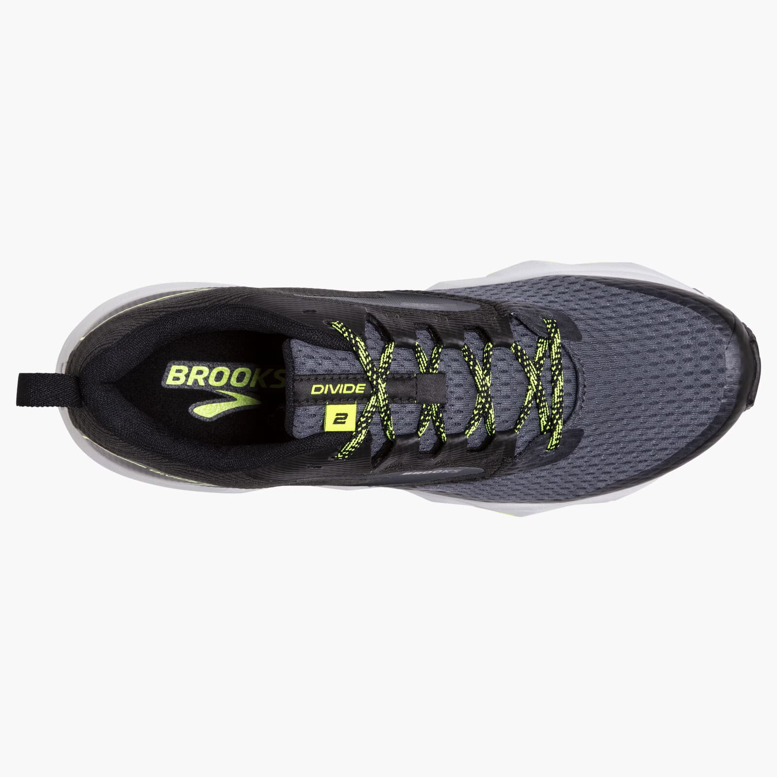 Brooks Divide 2 Trail Running Shoe Black Nightlife MENS SIZE 10.5 D - Thumbnail 5