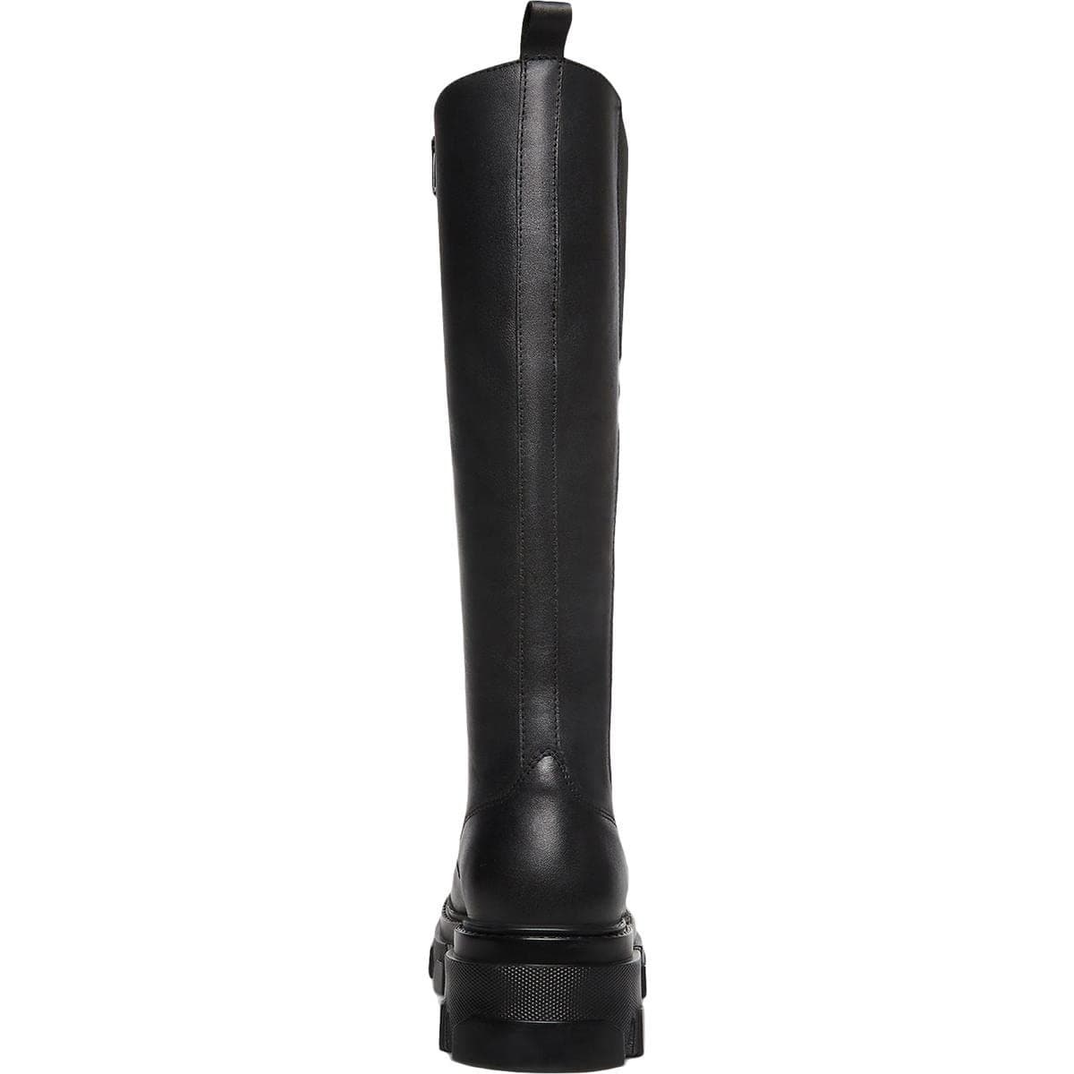 Steve Madden Esma knee high boots black leather PLATFORM Size 7 M - Thumbnail 3